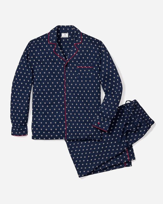 J.Crew Blue Petite Plume Pajama Set for men