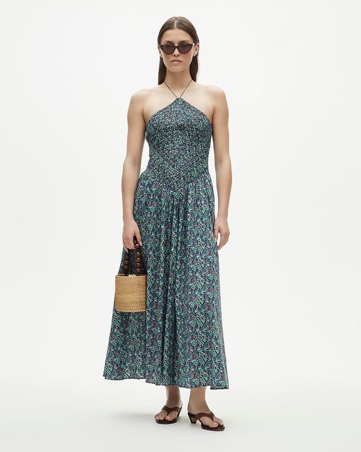 j crew halter dress Smocked In Liberty Fabric For Women This striking cover J. Crew | Dresses |