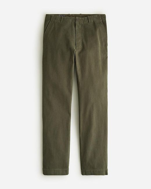 J.Crew Green Garment-Dyed Suit Pant for men