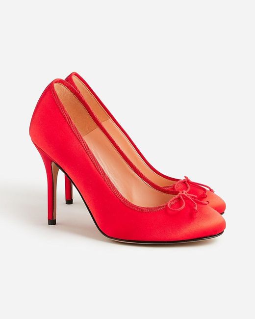 J.Crew Red Collection Made-In-Italy Ballet Pumps