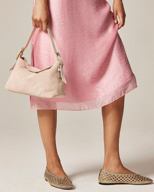 J.Crew Pink Berkeley Small Shoulder Bag