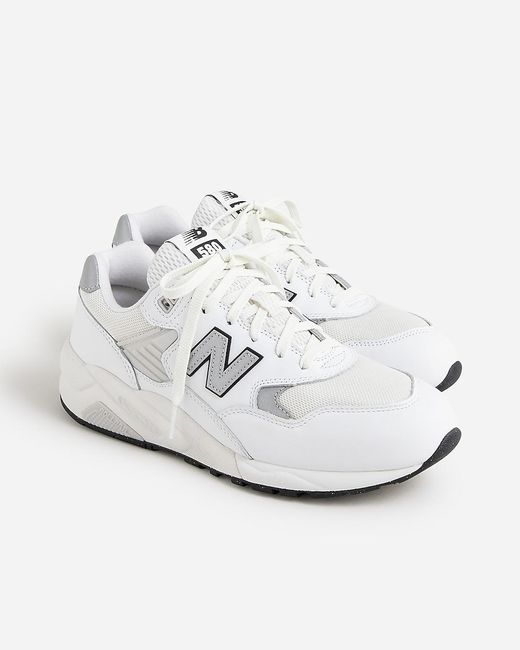 J.Crew White New Balance 580 Sneakers for men