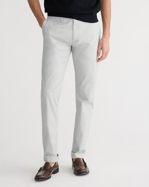 J.Crew Blue 484 Slim-Fit Stretch Chino Pant for men