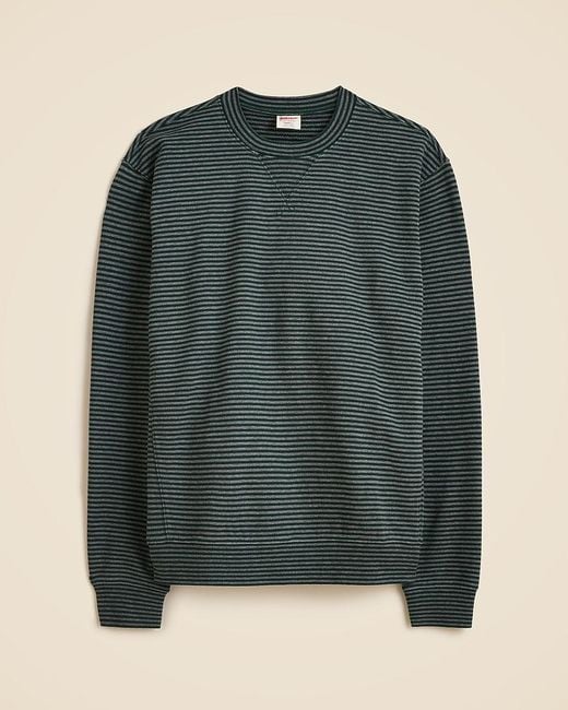 J.Crew Gray Lightweight French Terry Sweatshirt for men