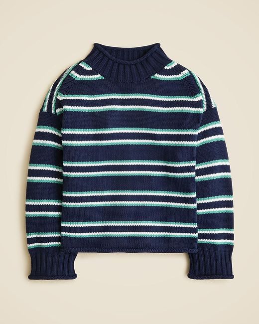 J.Crew Blue 2025 Rollneck Sweater