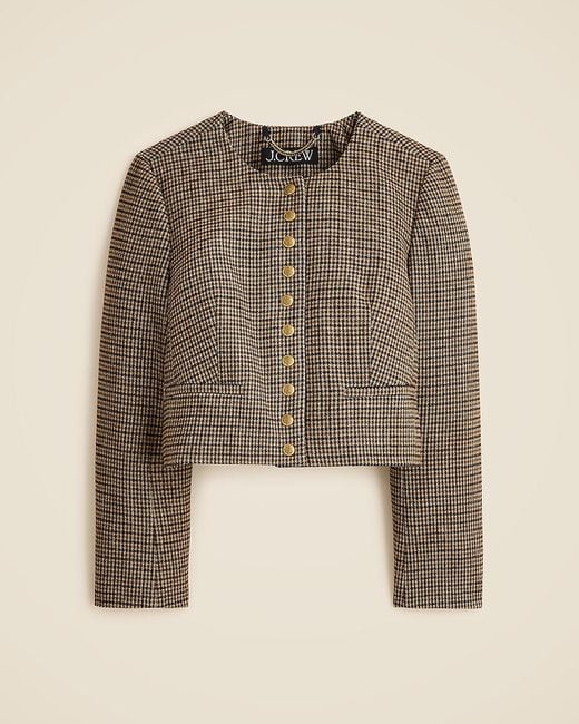 J.Crew Blue Bridgette Lady Jacket