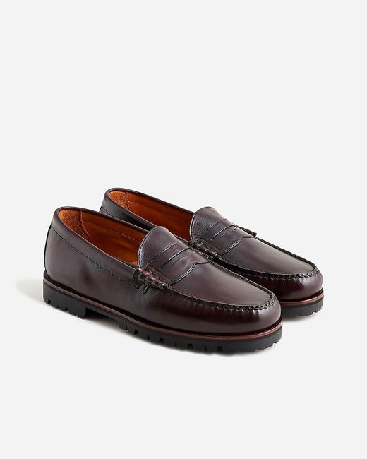 J.Crew Brown Camden Lug-Sole Loafers for men