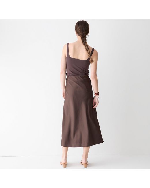 slim fit dress slacks Ramy Brook Chiara Silk Lamé Strapless Maxi Dress in Gold