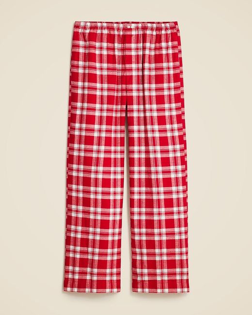 J.Crew Red Pajama Pant