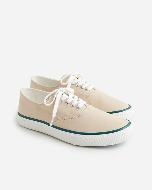 J.Crew White Sperry X Cloud Cvo Deck Sneakers for men