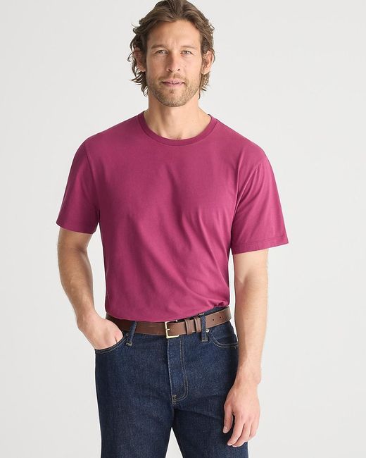 J.Crew Red Slim Broken-In T-Shirt for men