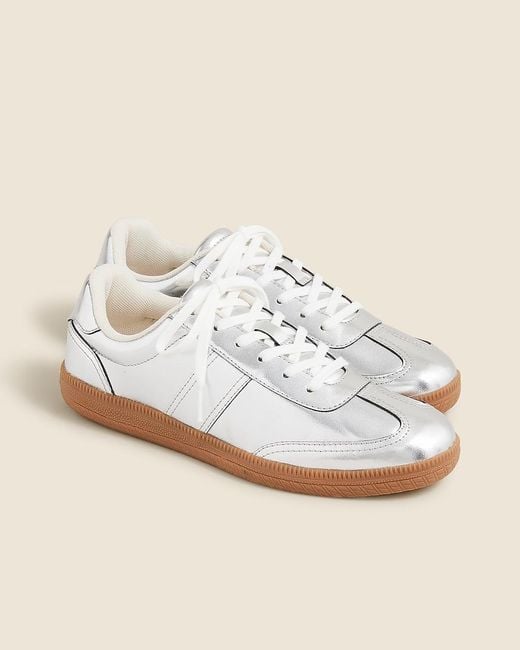 J.Crew White Field Sneakers