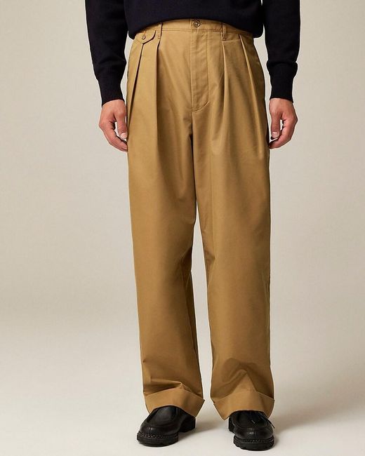 J.Crew Natural Limited-Edition Engineered Garments X Relaxed-Fit Double-Pleated Chino Pant for men