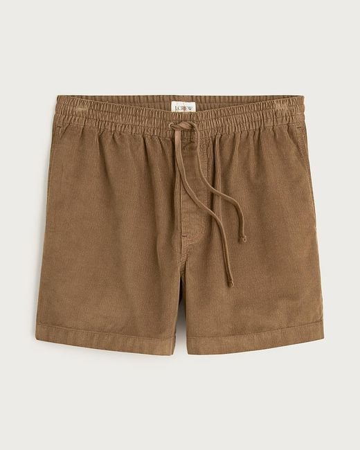 J.Crew Natural "5" Everyday Drawstring Short for men