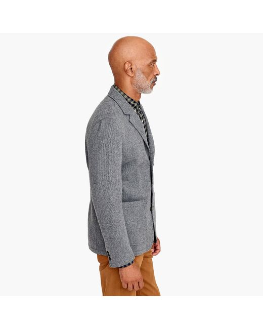 Wallace and barnes knit best sale blazer