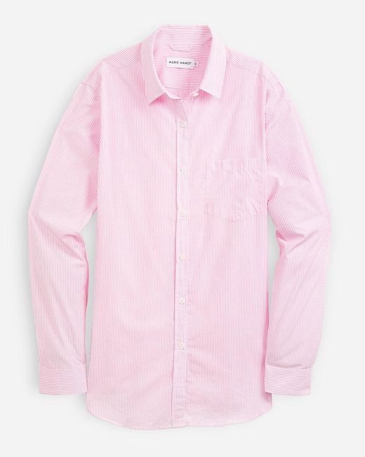 J.Crew Pink Marie Marot Halie Shirt