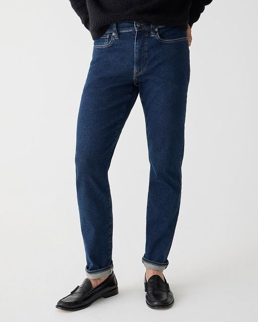 J.Crew Blue 1040 Athletic Tapered-Fit Stretch Jean for men