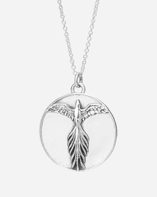 J.Crew White Talon Jewelry Phoenix Pendant Necklace