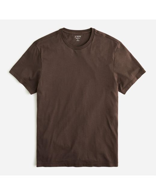 J.Crew Brokenin Shortsleeve Tshirt in Brown for Men Lyst