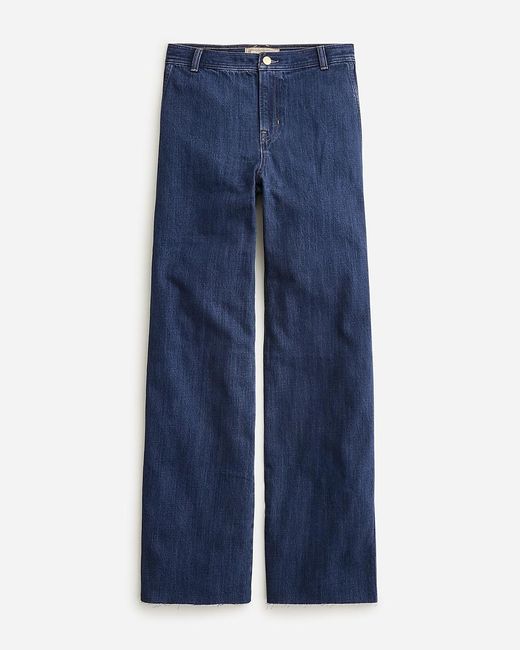 J.Crew Blue Point Sur Vintage Slim Wide-Leg Jean