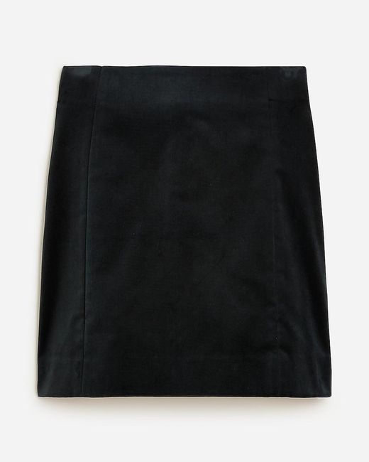 J.Crew Black A-Line Mini Skirt