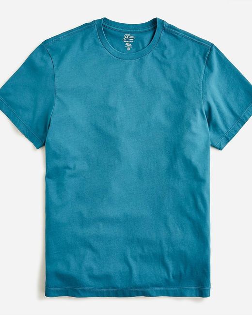 J.Crew Blue Slim Broken-In Short-Sleeve T-Shirt for men