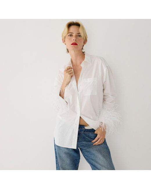 j crew white dress shirt White Dress Shirts For Men