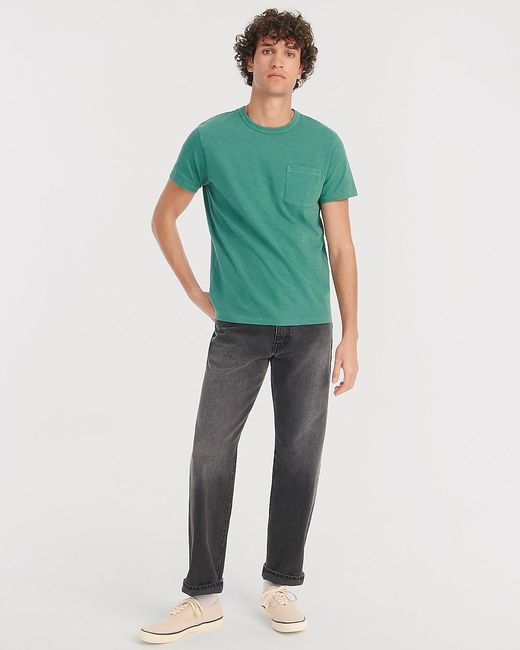 J.Crew Green Classic Straight-Fit Jean for men
