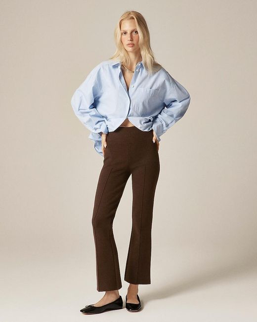 J.Crew Blue New Delaney Kickout Sweater Pant