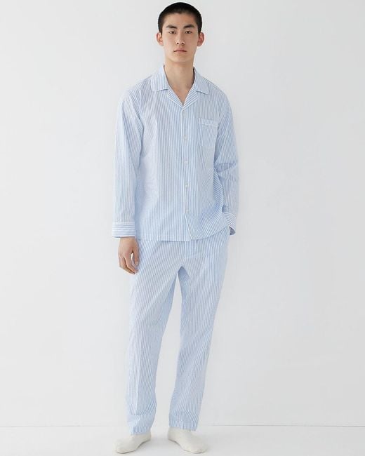 J.Crew Blue Pajama Set for men