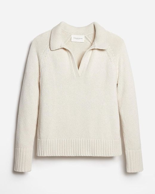 J.Crew Natural State Of Cotton Nyc Avery Sweater-Polo