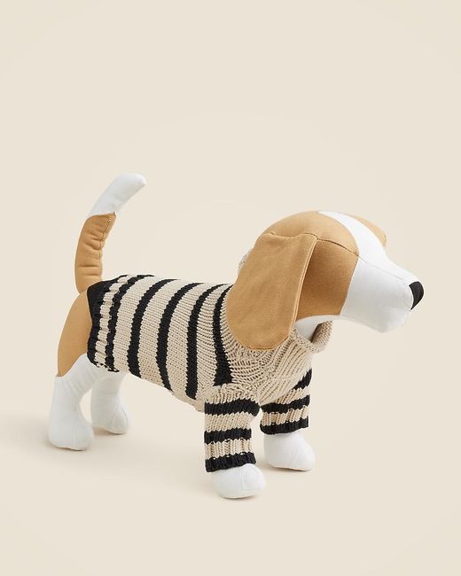 J.Crew Natural Limited-Edition Cotton Rollneck Sweater For Dogs