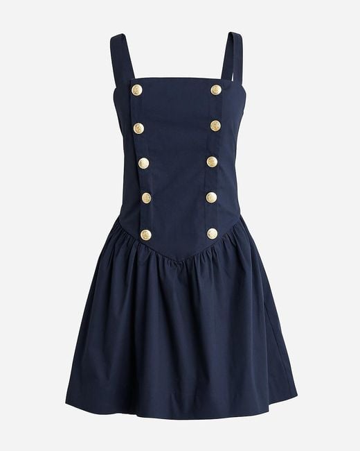J.Crew Blue Sailor Mini Dress