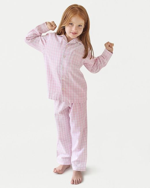 J.Crew Petite Plume Pajama Set in Pink Lyst