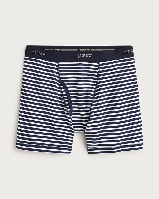 J.Crew Blue "Stretch 4" Boxer Briefs for men