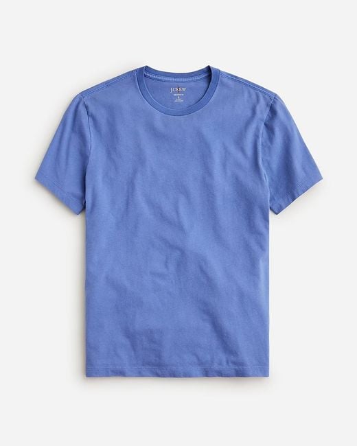 J.Crew Blue Tall Broken-In T-Shirt for men