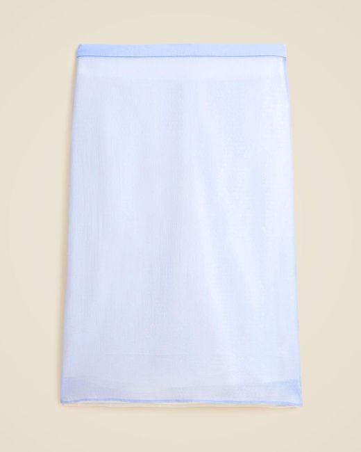 J.Crew Blue Collection Layered Sequin Pencil Skirt