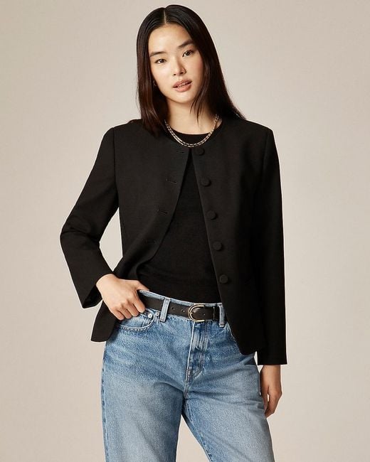J.Crew Black Cora Lady Jacket