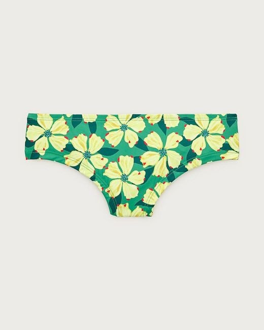 J.Crew Green Brief Bikini Bottom