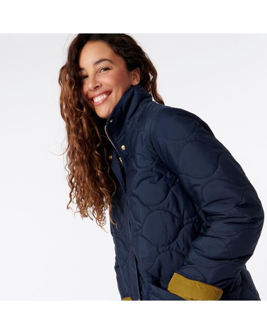 J crew quilted cocoon puffer Clearance