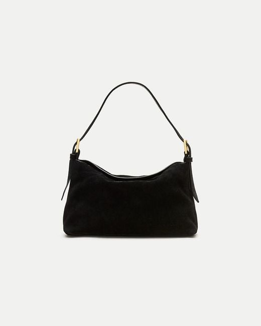 J.Crew Black Berkeley Small Shoulder Bag
