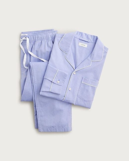 J.Crew Blue Pajama Set for men