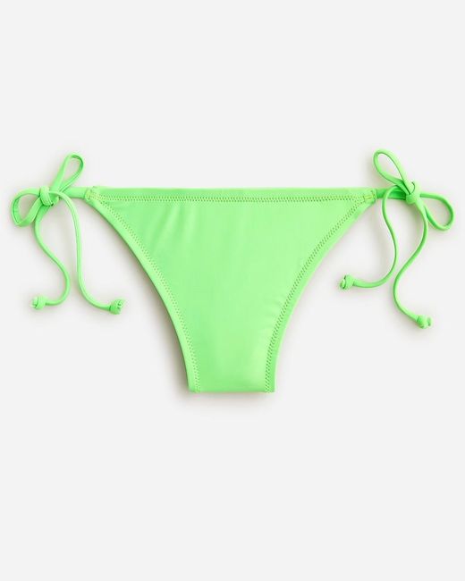 J.Crew Green String Hipster Bikini Bottom