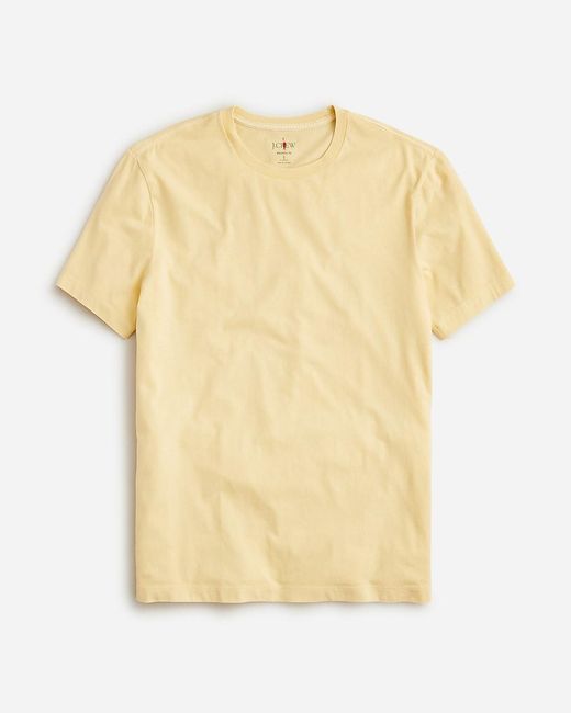 J.Crew Yellow Tall Broken-In T-Shirt for men