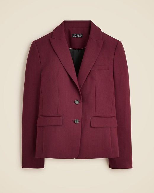 J.Crew Red École Blazer