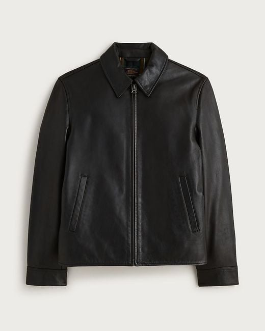 J.Crew Brown Moto Jacket for men