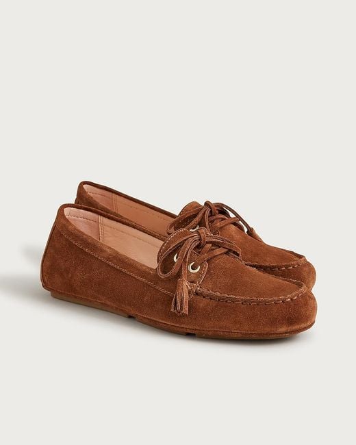 J.Crew Brown Driving Loafers