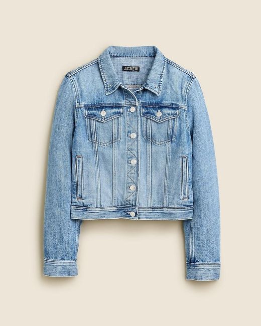 J.Crew Blue New Classic Denim Jacket