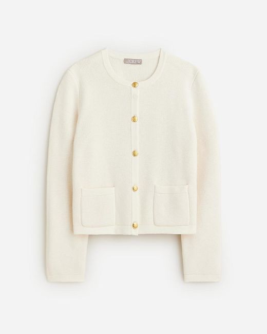 J.Crew Green Emilie Sweater Lady Jacket