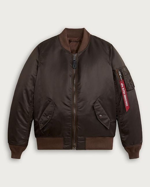 J.Crew Gray Alpha Industries Ma-1 Flight Jacket
